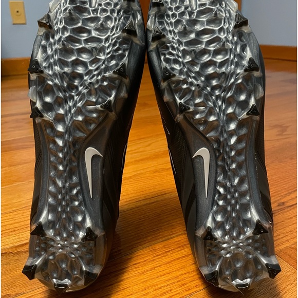 Nike Alpha Huarache 8 Elite LAX Lacrosse Cleats Black CW4440-011 Men's Size 13 - Picture 8 of 12